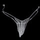 thumbnail image 1 of Lo más nuevo, cadena para el cuerpo con diamantes de imitación huecos, accesorios para sujetador, collar para mujer, Tanga de cristal, ropa interior, regalo de joyería para el cuerpo, 1 of 1