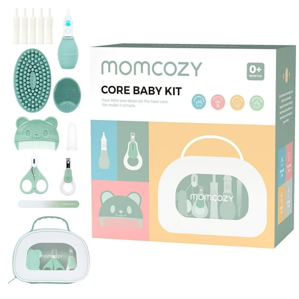 Momcozy Core Kit Esencial para el Cuidado del Bebé, Set de Regalo para Baby Shower, Ideal para Recién Nacidos