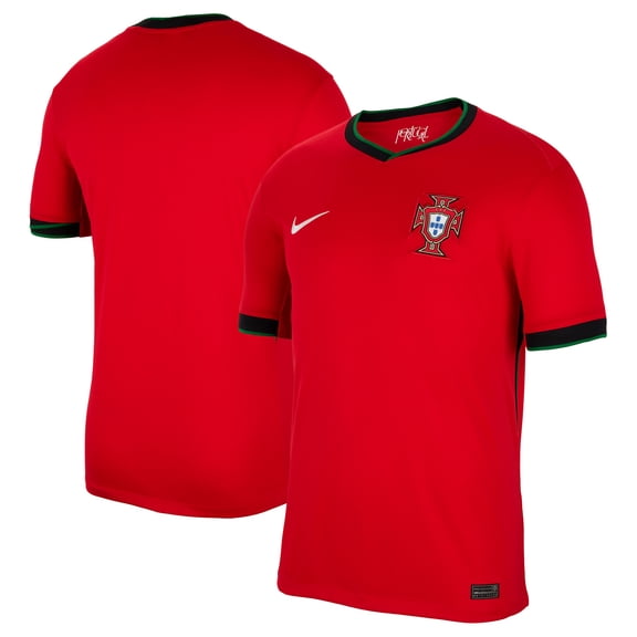 Men's Nike  Red Portugal National Team 2024 Home Replica Blank Jersey