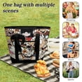 thumbnail image 5 of The Loud House Shopping Tote Insulated Thermal Bag Multi-Purpose Reusable Grocery Bag for Beach & Picnic, 5 of 8