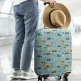 thumbnail image 2 of Cartoon Construction Vehicles Helicopters Luggage Cover Fashion Suitcase Cover Baggage Covers Fit 25-28 Inch Luggage (Go Travel), 2 of 5