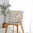 thumbnail image 5 of Yiaed Cooking Utensils Print Pillow Covers Super Soft Decorative Square Throw Pillow Covers Case Cushion Covers for Sofa Couch Bedroom Car Decor（No pillow core）-20"x20", 5 of 7