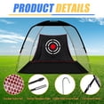 thumbnail image 5 of GALILEO Golf Net Golf Hitting Nets Training Aids Practice Nets for Backyard Driving Range Chipping with Target Carry Bag for Indoor Outdoor Sports, 5 of 10