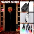 thumbnail image 3 of Lentes LED Glowing Eyes para Halloween, paquete de 8 con controlador de efectos, 3 of 7