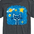 thumbnail image 3 of Pete The Cat - Imagination Space Dream - Men's Short Sleeve Graphic T-Shirt, 3 of 6