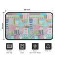 thumbnail image 5 of Multicolor Cartoon Geometric and Striped Pattern Door Rugs,Washable Non Slip Door Mats Indoor,Decorative Door Mats,Entry Mat Indoor for Entrance,Bedroom,Kitchen,Bathroom,30"x17", 5 of 6
