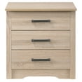 thumbnail image 3 of Glory Furniture Hudson 3 Drawer RTA Nightstand in Sandle Wood, 3 of 6