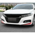 thumbnail image 6 of Xotic Tech 2x Red Vinyl Front Fog Light Eyelid Eyebrow Sticker Decal Molding Trim for Honda Accord 2018 2019, 6 of 8