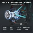 thumbnail image 3 of Vélo de Montagne pour Hommes Femmes 350W 26 Pouces Vélo Électrique avec Lumières USB Plus, 3 of 12