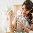 thumbnail image 2 of Brightech LightView Flex Magnifying LED Desk Lamp with Flexible Stand, 2 of 10