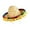 Yellow Balls, variant on BELOVING Sombrero Hat Party Costume Mexican Theme Decoration Stylish Creative Mini Sombrero Top Hat Mexican Hat Headband for Halloween Beige Hat