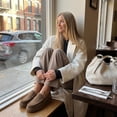 thumbnail image 4 of Cushionaire Ollie Cozy Genuine Suede Clogs for Women, Comfortable Slip-On Mule Loafers with Faux Fur Lining, Memory Foam Cushioning and Durable Rubber Sole, 4 of 30
