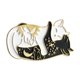 thumbnail image 2 of Guardurnaity 2 Piezas Broche Animal De Dibujos Animados Mujer Broche De Aleación Broche Pin Boda Fiesta De Cumpleaños Decoración Joyería Accesorios de disfraces, 2 of 6