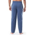 thumbnail image 3 of Fruit of the Loom Men's Extended Sizes Jersey Knit Sleep Pajama Lounge Pant - Navy Heather, 3 of 5
