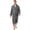 Heather Gray, variant on PAVILIA Mens Soft Robe, Plush Fluffy Fleece Bathrobe for Men, Long Sherpa Spa Robe with Shawl Collar (Black,L/XL)