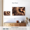thumbnail image 4 of Elephant Stock Flowing Hair Wall Art - Horizontal Canvas Wall Art - Living Room Wall Decor - Fashion And Beauty Canvas - Gray And Brown Decor - 24" x 16", 4 of 8