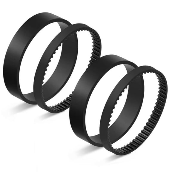 Replenishment Pump Belt and Brush Belt Set for Bissell DeepClean & ProHeat Essential Upright Carpet Cleaners 1887, 1200R, 1210, 8852, 9585 Series, Replace Parts 1601542 & 1601543, 2-Set