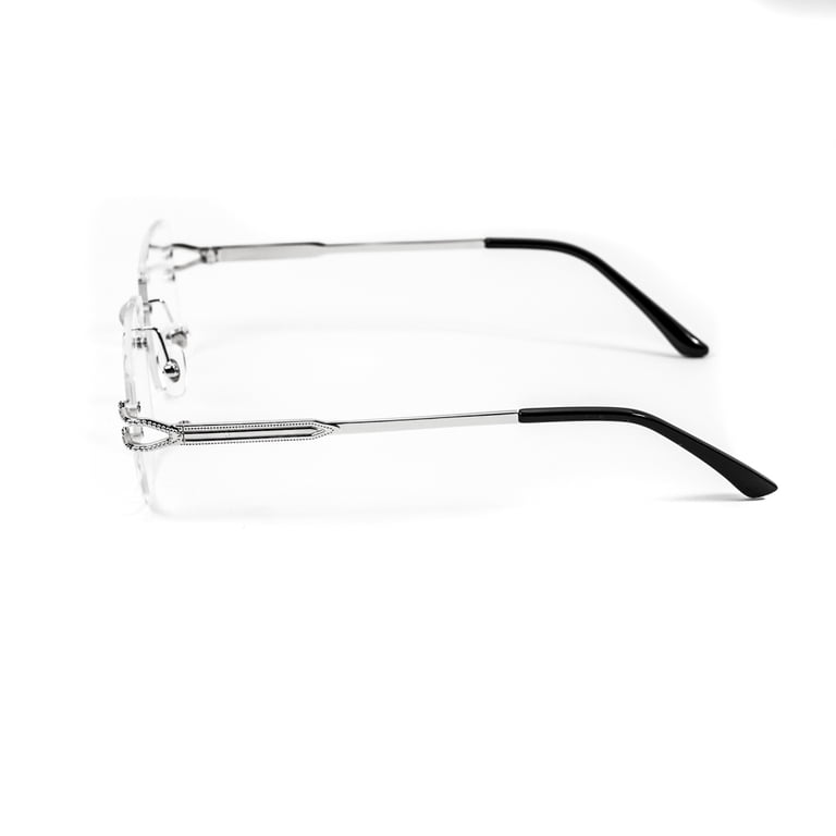 Retro Designer Trendy Style Vintage Frameless Clear Lens  display picture 1