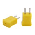 thumbnail image 4 of 10 Pcs Yellow Plastic Case Flat Male 2-Pin K Type Thermocouple Wire Connector, 4 of 8