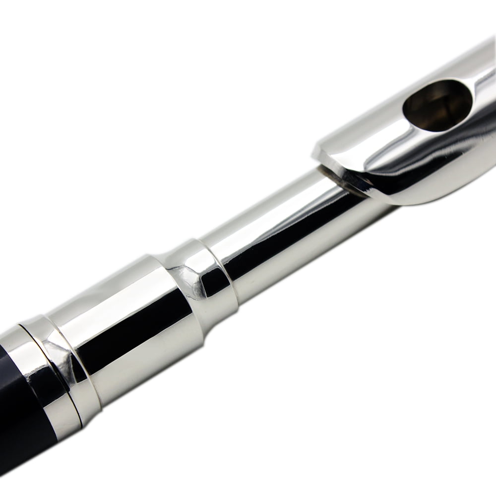 Dcenta Key of C Piccolo Flute with Polish Cloth Cleaning Stick Screwdriver, Piccolo Instrument for Beginners Students