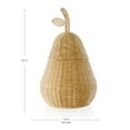 thumbnail image 5 of Kaplan Early Learning Company Pear Washable Wicker Floor Basket, 5 of 5