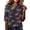 Green, variant on Womens Tops Half Sleeves T-Shirts Witch Print Halloween Shirts Loose Fit Crew Neck Going Out Tops