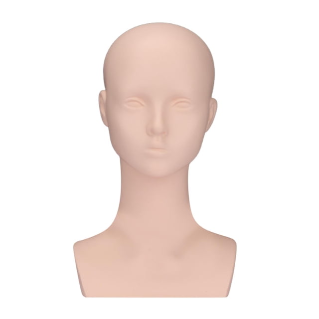 Cabeza de Maniquí Femenina, Modelo de Exhibición de Pelucas, Estante de Exhibición de Sombreros, Realista, Profesional