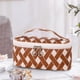 thumbnail image 1 of Bolsa de maquillaje portátil con gran capacidad de almacenamiento, exquisita y de alta gama caja de almacenamiento de viaje, bolsa de lavado, 1 of 3