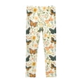 thumbnail image 4 of joogoo Girls' Leggings Spring Butterflies Floral-a10 Yoga Pants 5T, 4 of 8