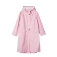 thumbnail image 1 of Solid Color Raincoat Waterproof 210D Polyester Cloth Unisex Rain Jacket for Outdoor, 1 of 8
