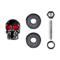 thumbnail image 6 of Krator Custom Black Skeleton Skull Bolt Nuts Screws 6mm Compatible with Suzuki Boulevard S40 S50 S83, 6 of 6