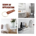 thumbnail image 3 of OULII hanging towel ring Towel Ring Light Brown Simple for Families 1Pcs, 3 of 8
