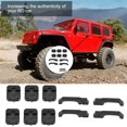thumbnail image 1 of RC Coche Bisagra de la Puerta & Manija de la Puerta 1set Plástico Simulación Coche Bisagras de Puerta?y Manijas de Puertas para Traxxas TRX4 1/10 RC Crawler (Negro) Unbranded MX03916, 1 of 7