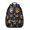 Pioneer Flower Floral Print Pattern-3, variant on Pioneer Flower Floral Print Pattern Backpack for School, Cute School Bag with Adjustable Shoulder Straps and Padded Back, 15.3"x11"x6.7"