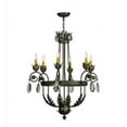 thumbnail image 5 of Meyda Tiffany 152252 Antonia 6 Light 26" Wide Crystal Candle Style Chandelier - French, 5 of 5