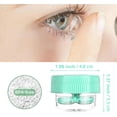 thumbnail image 4 of yeuweold 4 Pcs Manually Contact Lens Washer Cleaner Contact Lens Case Portable Rotation Contact Lens Cleaning Container for Everyday Use（4color）, 4 of 5