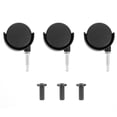 thumbnail image 1 of 3pcs Water Absorber Plastic Wheels Vacuum Cleaner Wheel 360 Rotatable Caster, 1 of 8