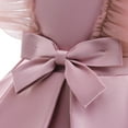 thumbnail image 7 of Edvintorg 3-10Years Party Dress for Kids Girl Cute Net Yarn Mesh Bow Ruffles Birthday Wedding Gown Long Dresses Children's Dress Girls, 7 of 7