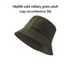 thumbnail image 5 of Qarigey Sombrero de cubo para mujer, gorra de sol plegable de Color sólido con ala ancha, lavable, para pescar al aire libre, senderismo, Protector Sombreros  NO3, 5 of 6