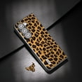 thumbnail image 5 of Case Compatible with Samsung Galaxy Z Fold 5, Luxury Leopard Design Non-Slip + Shockproof Rugged PC Frame Drop Protective Ultra Slim Phone Case Cover for Samsung Galaxy Z Fold 5, Gold, 5 of 5