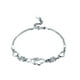 thumbnail image 2 of Pulsera Ajustable Bangle Corazón Pulseras para Mujeres Niñas Cubic Zirconia Birthstone, 2 of 8