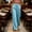 Blue, variant on WRFWUL Women's Wide Leg Lounge Pants Elastic High Waist Side Split Straight Leg Pants Casual Baggy Running Travel Trousers with Pockets
