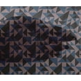 thumbnail image 5 of oneOone Viscose Chiffon Fabric Triangle Geometric Printed Fabric 1 Yard 42 Inch Wide, 5 of 5