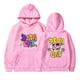 thumbnail image 1 of Sudadera con capucha de DOJA CAT para hombre y mujer, ropa de gran tamaño con estampado de gato, ropa de calle informal Harajuku, jersey negro, moda de invierno, 1 of 4