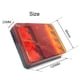 thumbnail image 3 of 2 luces traseras para remolque, iluminación trasera LED, lámpara de freno, impermeable, indicador de señal universal para camión, caravana, furgoneta, barco, coche, advertencia de estilo 12 V (8 LED), 3 of 5