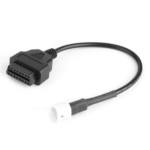 MAYUJIAA 3 Pin to OBD2 Fault Code Scanner Motorcycle Diagnostic Cable Fit for Yamaha X MAX N MAX MT-125 QM321-39460