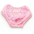 thumbnail image 4 of For SMALL Breeds Dog Puppy Diaper Sanitary Pants Female Girl Yellow sz S (waist 8" - 10"), 4 of 5