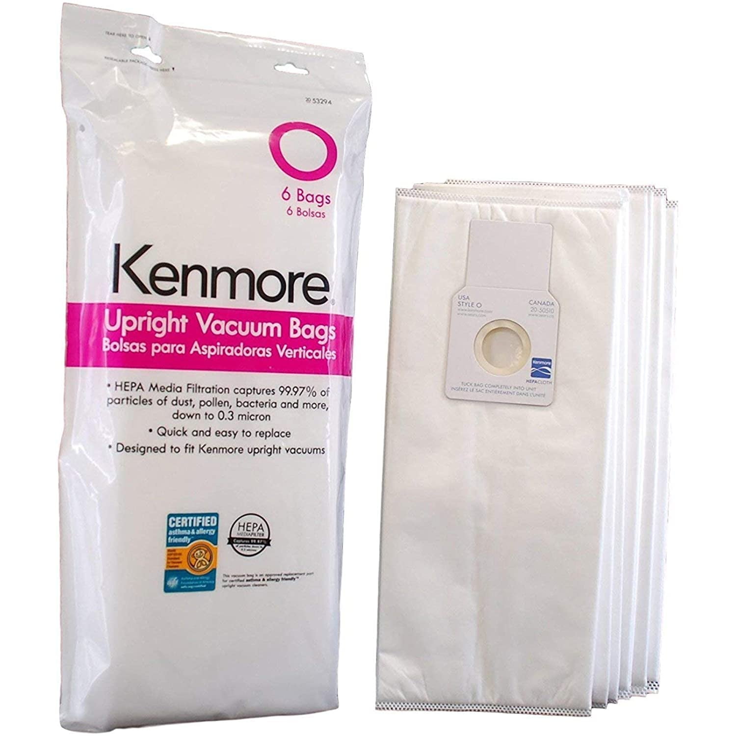 Kenmore Intuition IB600 HEPA Dust Bag 