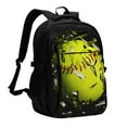 thumbnail image 1 of Easygdp Ball Mochila para Laptop de Viaje con Puerto USB, Mochila para Laptop con Puerto de Carga USB para Mujeres y Hombres, 1 of 7