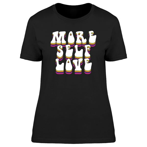 Retro Disco More Self Love Tee Women's -Image by Shutterstock